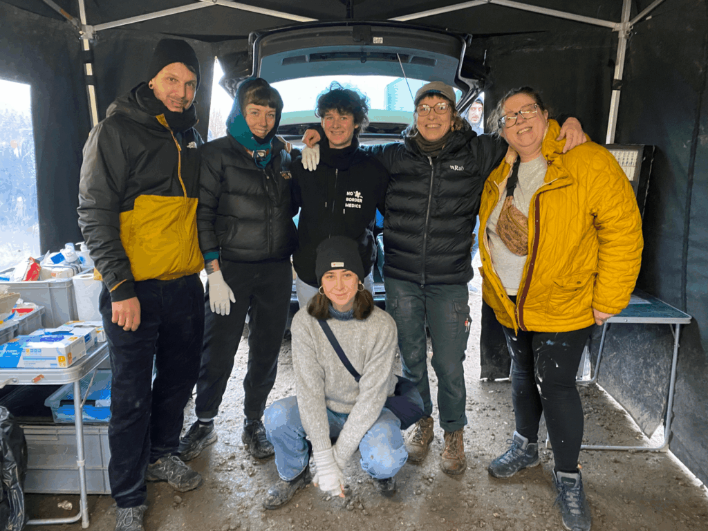 Das Team von No Border Medics